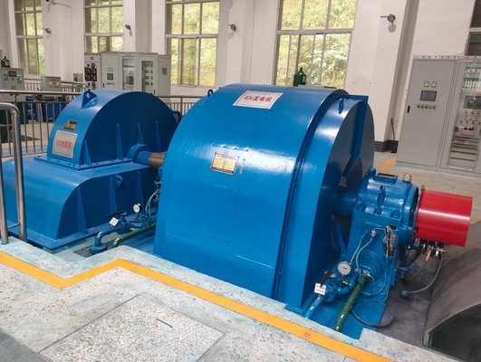 boca hidráulica micro del doble del generador 400V 750RPM de la rueda de 1650kw Pelton