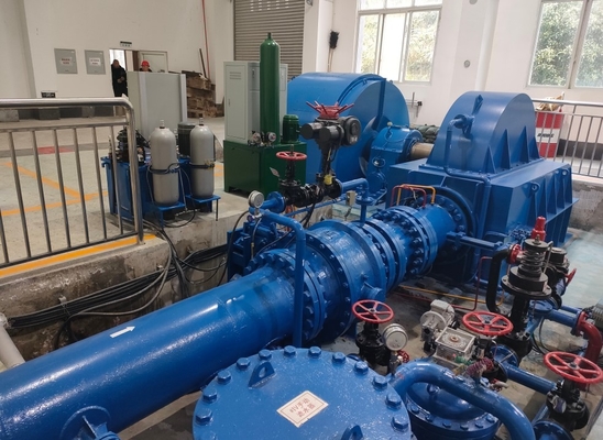 Micro Mini Agua Pequeña Francis Pelton Turgo Kaplan Turbina Hidro Hidroeléctrica Generador de Imán Permanente