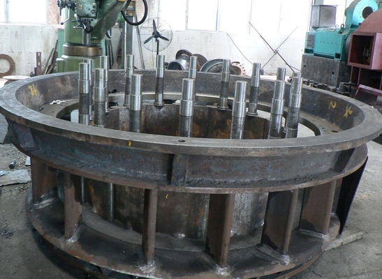 cabeza hidráulica horizontal de la turbina el 13m de la turbina hidráulica baja vertical de la cabeza 200kw