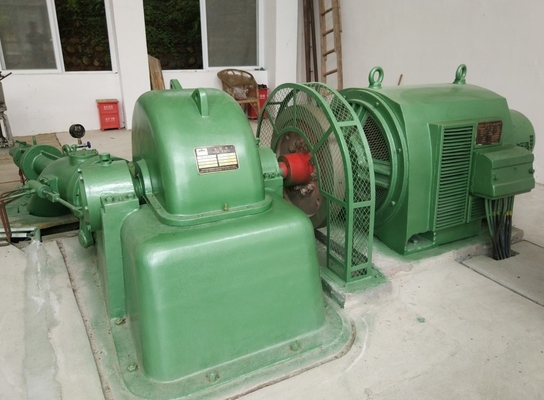 Acero inoxidable robusto del generador de turbina de impulso de Turgo del diseño