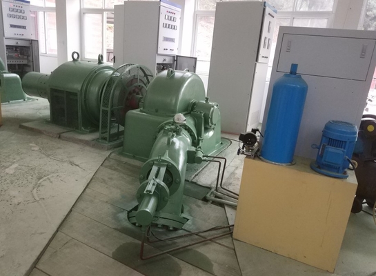 Cabeza hidráulica micro vertical del generador los 30-300m de Turgo del poder 800kw