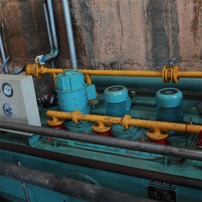 Turbina hidráulica principal 50HZ de la vertical el 100m Pelton en el ceñidor 5000RPM