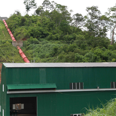 Turbina hidroeléctrica de Pelton de la eficacia del 97% para mini HPP 650KW