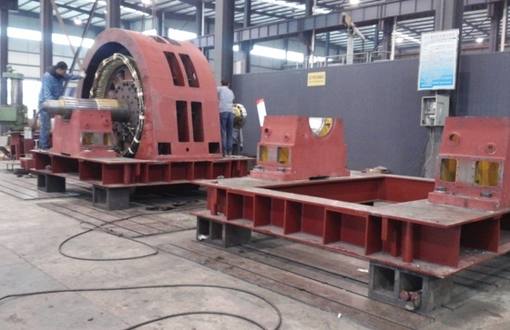 Turbogeneradores hidráulicos verticales 1500kw 6300V de la planta de Micro Power