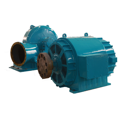 turbina horizontal 50HZ 400V del poder hidroeléctrico 650kw con la bobina de cobre