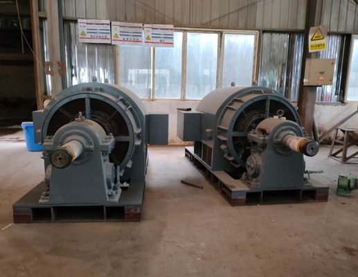 turbina horizontal 50HZ 400V del poder hidroeléctrico 650kw con la bobina de cobre