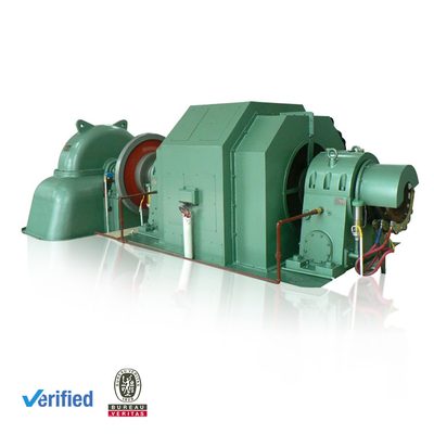 Mini Hydro Water Turbine Generator de acero forjado 2500kw sin cepillo