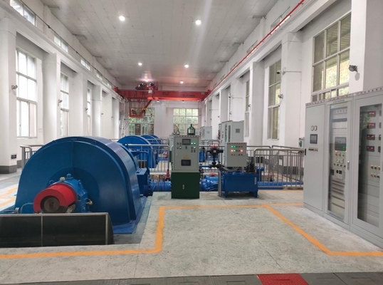 Francis Mini Hydro Power Plant Design vertical 1000kw 400V