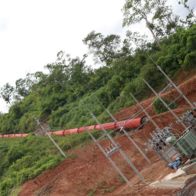 Generador hidráulico 2500kw 1500RPM de la central eléctrica HPP Pelton con 1 boca