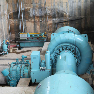 Generador hidráulico 2500kw 1500RPM de la central eléctrica HPP Pelton con 1 boca