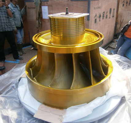 Vertical 150RPM-1000RPM horizontal del corredor de Francis Kaplan Water Turbine Parts