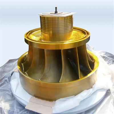 Piezas de la turbina del agua del flujo de Francis Water Turbine Runner Axial