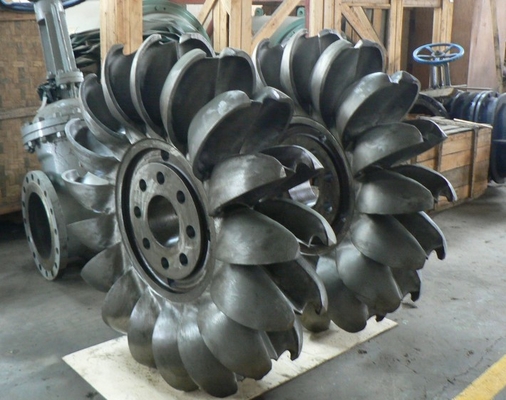 Boca multi sin cepillo hidroeléctrica de la turbina 3500kw de 750RPM Pelton
