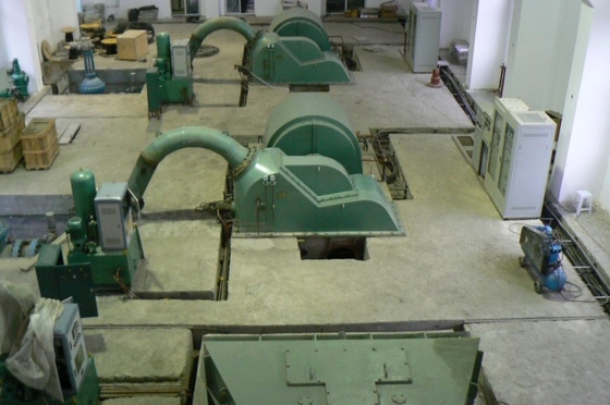 eficacia de acero inoxidable micro del generador de turbina de 750kw Pelton el 92%