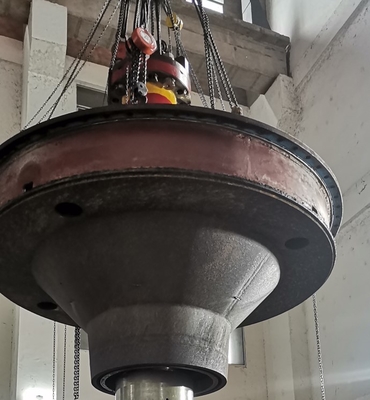 piezas de alta resistencia de la turbina del agua de las cuchillas del corredor de la turbina de 7000kw Kaplan