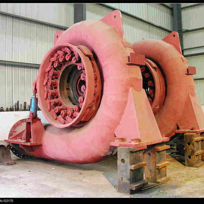 Turbina baja hidráulica horizontal síncrona de Kaplan de la cabeza de la turbina 500Kw