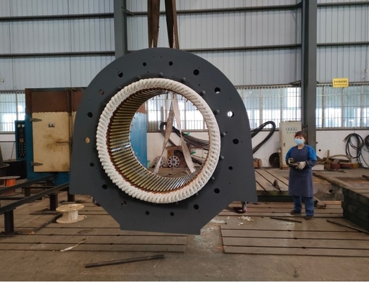 el generador de poder hidroeléctrico de la turbina 3000kw forjó 6300V de acero