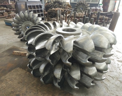 Turbina hidráulica horizontal 4000kw de Electric Power para la central hidroeléctrica