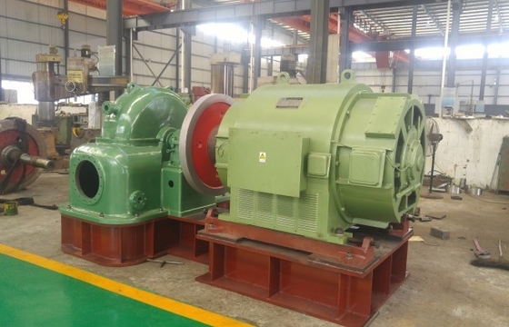 Alta turbina horizontal principal del agua de la turbina 150kw del agua 1750RPM para la electricidad