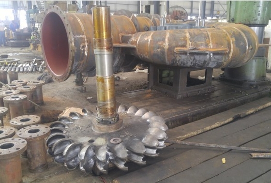 Alta turbina horizontal principal del agua de la turbina 150kw del agua 1750RPM para la electricidad