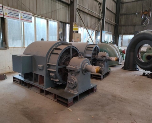 Micro Mini Agua Pequeña Francis Pelton Turgo Kaplan Turbina Hidro Hidroeléctrica Magnético Permanente Generador Alternador EPC