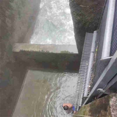 Tratamiento de aguas residuales automático de la pantalla de barra IP55 1kw para la turbina del agua de la central hidroeléctrica