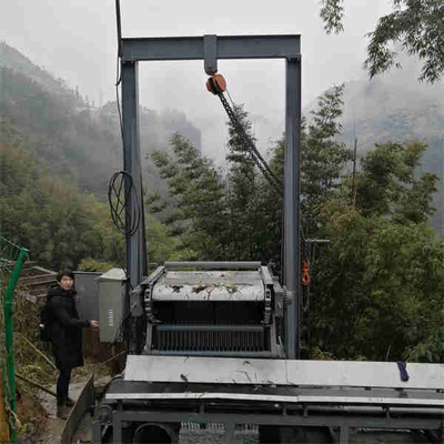 Limpiador de limpieza del estante de la basura del intervalo de la rejilla de la máquina 0.39-15m m del estante rotatorio de la basura de HPP