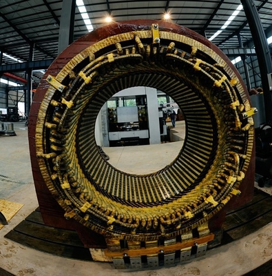 Sistemas eléctricos 150-1500RPM de la central hidroeléctrica doble de la boca del agua a atar con alambre