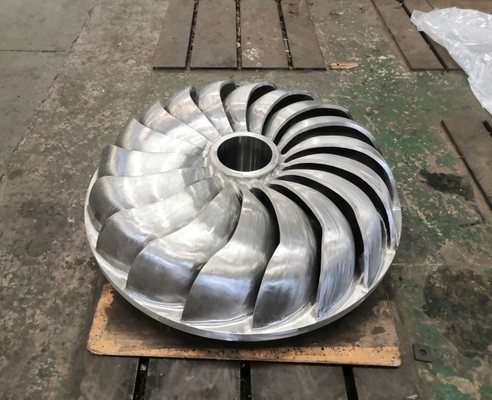 Artículo inoxidable de la rueda del impulso de Turgo para el generador hidráulico el 1.2M