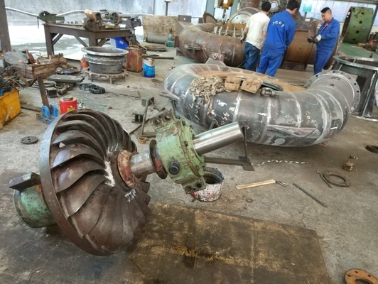 la turbina del agua de los 0.8m parte la rueda de Turgo para el generador hidroeléctrico