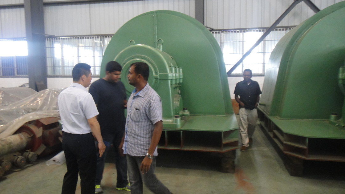 Aplicaciones industriales Generadores de turbina hidroeléctrica HTG-1000 con diámetro del rotor de 2,5 m