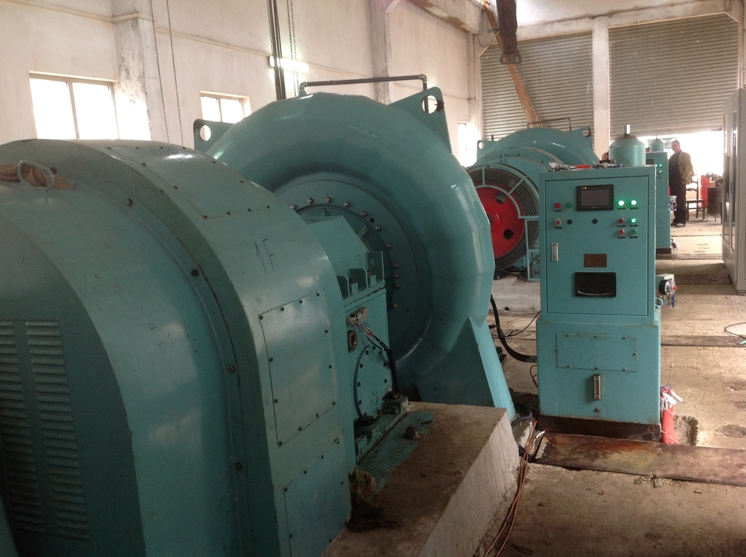 Turbina Francis horizontal con cabeza 20-200m y frecuencia 50HZ Turbina Francis hidroeléctrica