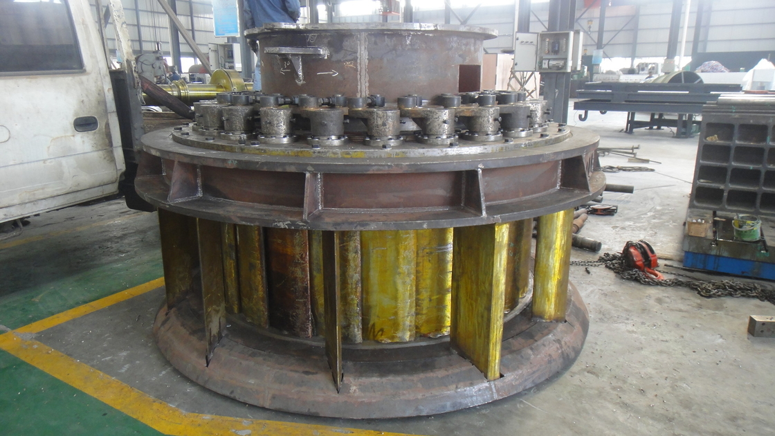 Capacidad de la turbina de agua 470 kW Turbina hidráulica vertical con factor de potencia 0,80