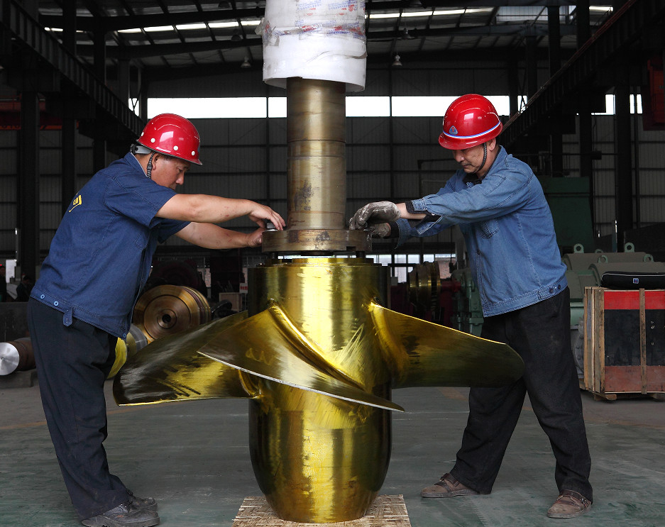 2.83 M3/s Guía de entrada de flujo de agua Vane Turbina Reemplazo de piezas asequible y de elección