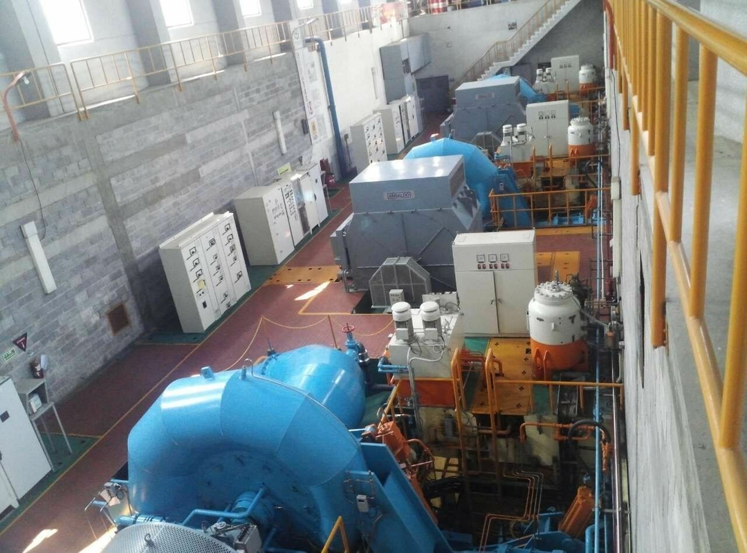 Capacidad de salida del generador sincrónico horizontal de 100 kW a 20 MW Sistema de excitación del generador 3Mx3Mx2.5M