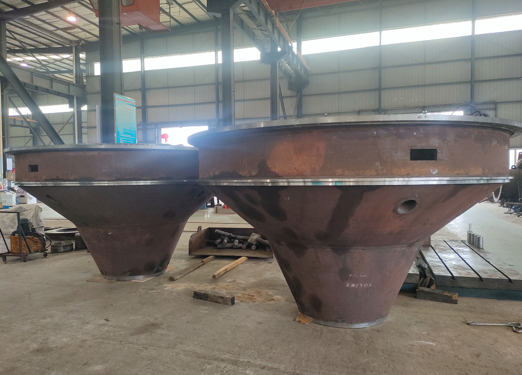 0.96 M Diámetro del corredor Partes de la turbina de agua Diseño vertical para la generación de energía