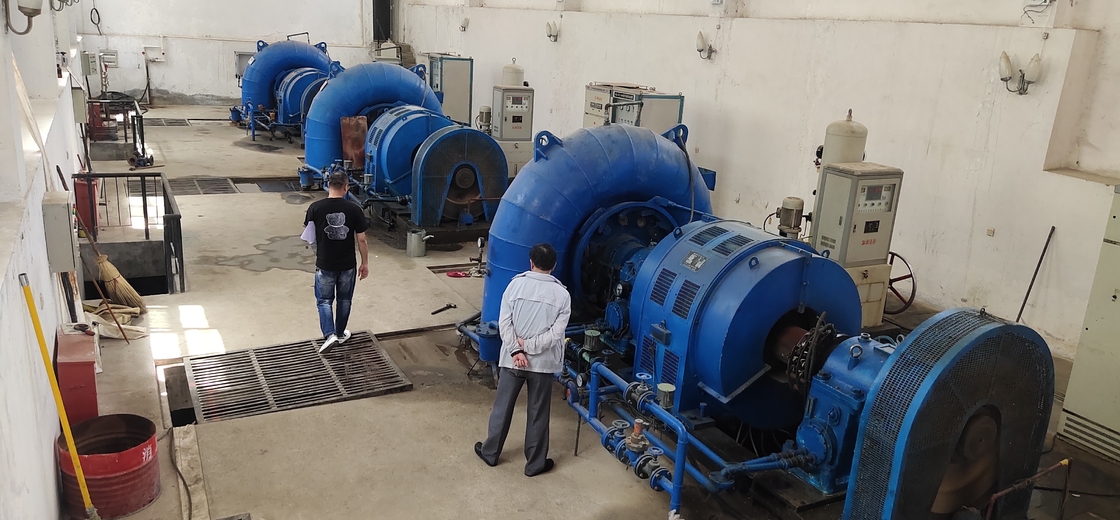 500KW-1250KW de salida horizontal Francis Turbina hidroeléctrica Francis Turbina de agua para aplicaciones de trabajo pesado