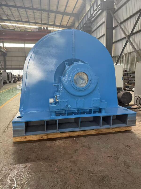 Micro turbina hidroeléctrica para proyectos hidroeléctricos a pequeña escala con una capacidad de 50 kW-20 MW y un rango de voltaje de 400v-6300v