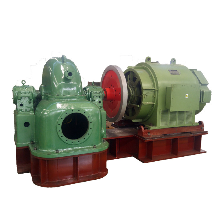 Turbina de Pelton vertical de una sola boquilla Micro Mini Agua pequeña Francis Pelton Turgo Kaplan Turbina hidroeléctrica por