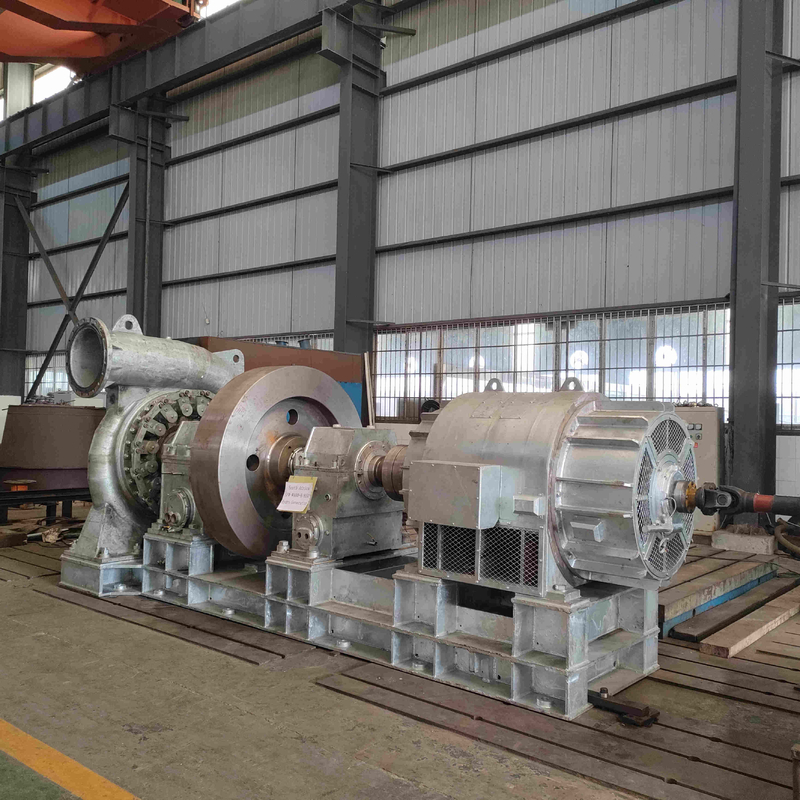 R de tipo Kaplan Min Radial Inflow de la turbina 6MW 250 de la sobrepresión axial