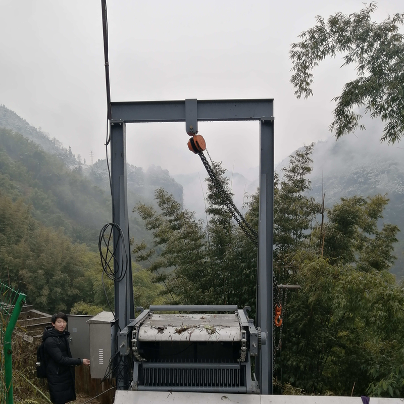 Máquina de limpieza del estante de la basura 0.41-1.7KW para el filtro de las aguas residuales del ETP