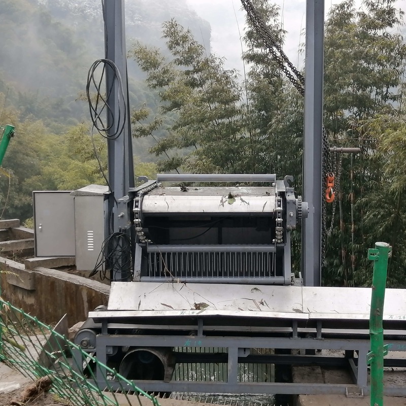 Limpiador de limpieza del estante de la basura del intervalo de la rejilla de la máquina 0.39-15m m del estante rotatorio de la basura de HPP