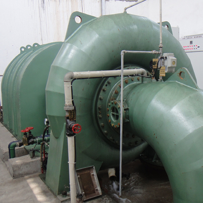 Estación hidroeléctrica Francis Turbina hidroeléctrica con acero inoxidable