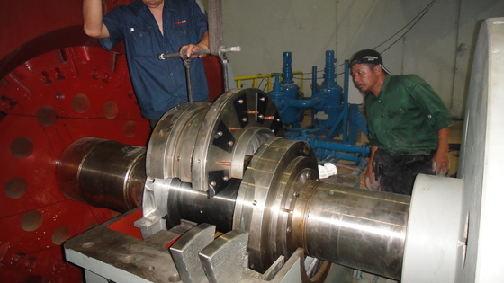 Generador de turbina hidráulica vertical de 1000 kW para el sistema de turbinas de agua