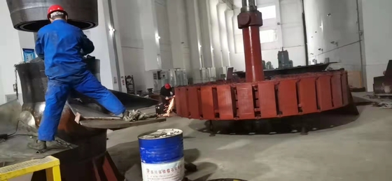 Materiales para la hoja de corredor fija y las paletas de guía ZG20SiMn para la turbina hidroeléctrica Kaplan