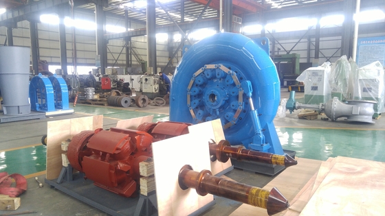Turbina hidroeléctrica horizontal de alta eficiencia para medidor de caudal de 2,9 M3