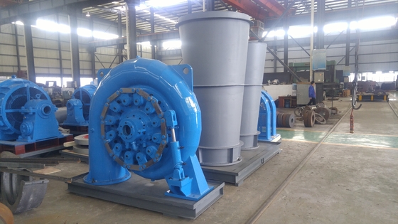 Generador de turbina de agua para producción de energía horizontal