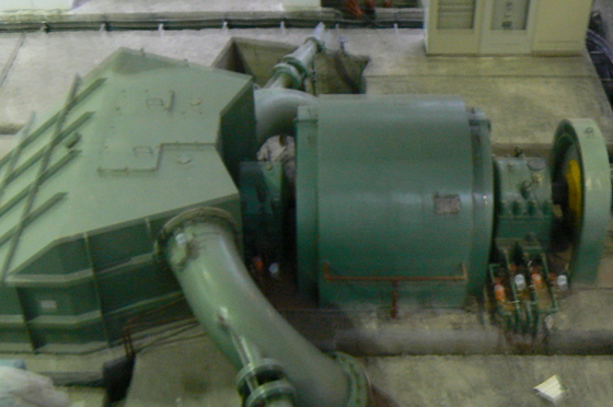 Turbina de impulso hidroeléctrico Turgo para un caudal de agua de 0,85 M3/s y un impacto ambiental mínimo