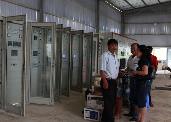 Sistema de energía hidroeléctrica de alta potencia con generador sin escobillas tipo 400v o 6300v de voltaje