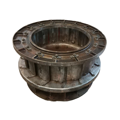 Turbina hidráulica de Kaplan vertical 4-12 Número de paleta de guía Cuchillas CNC de acero inoxidable Material y eje principal vertical